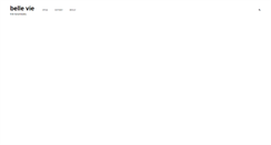 Desktop Screenshot of belleviebeauty.com